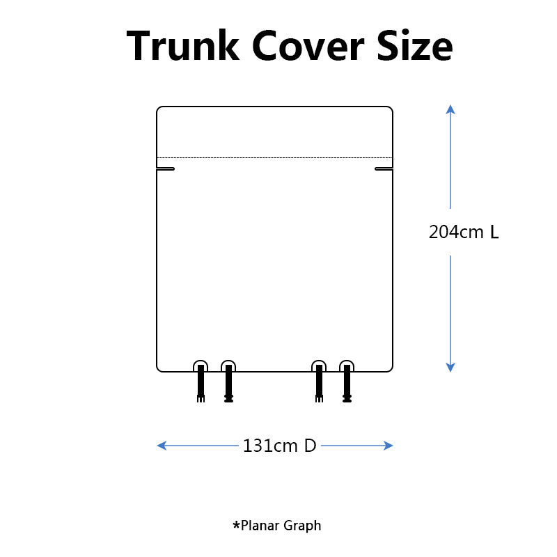 Waterproof Car Pet Trunk Mat